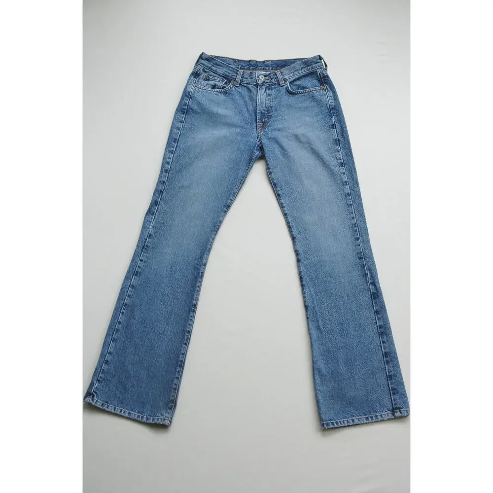 VINTAGE Lucky Brand Plain Jane Flare - Made in USA - Picture 2 of 10